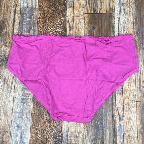 Victoria's Secret Women's XXL Pink Stretch Cotton Modal Elastane Hiphugger Panty - Picture 11 of 15